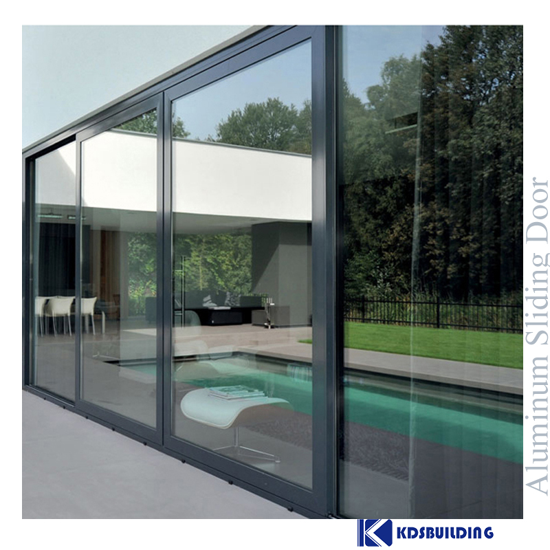 Fire rated tempered glass low e glass door
