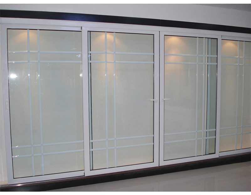 Upvc windows and pvc glass door