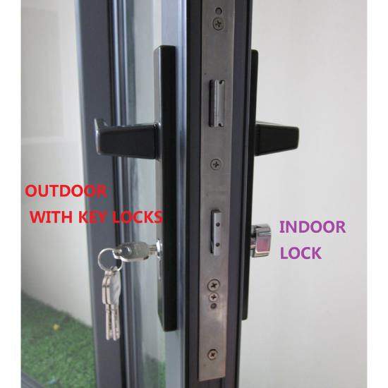 fiber aluminum door